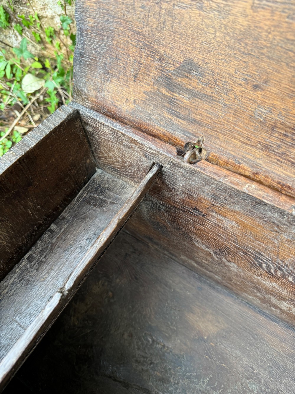 Early Oak Child’s Coffer View XII