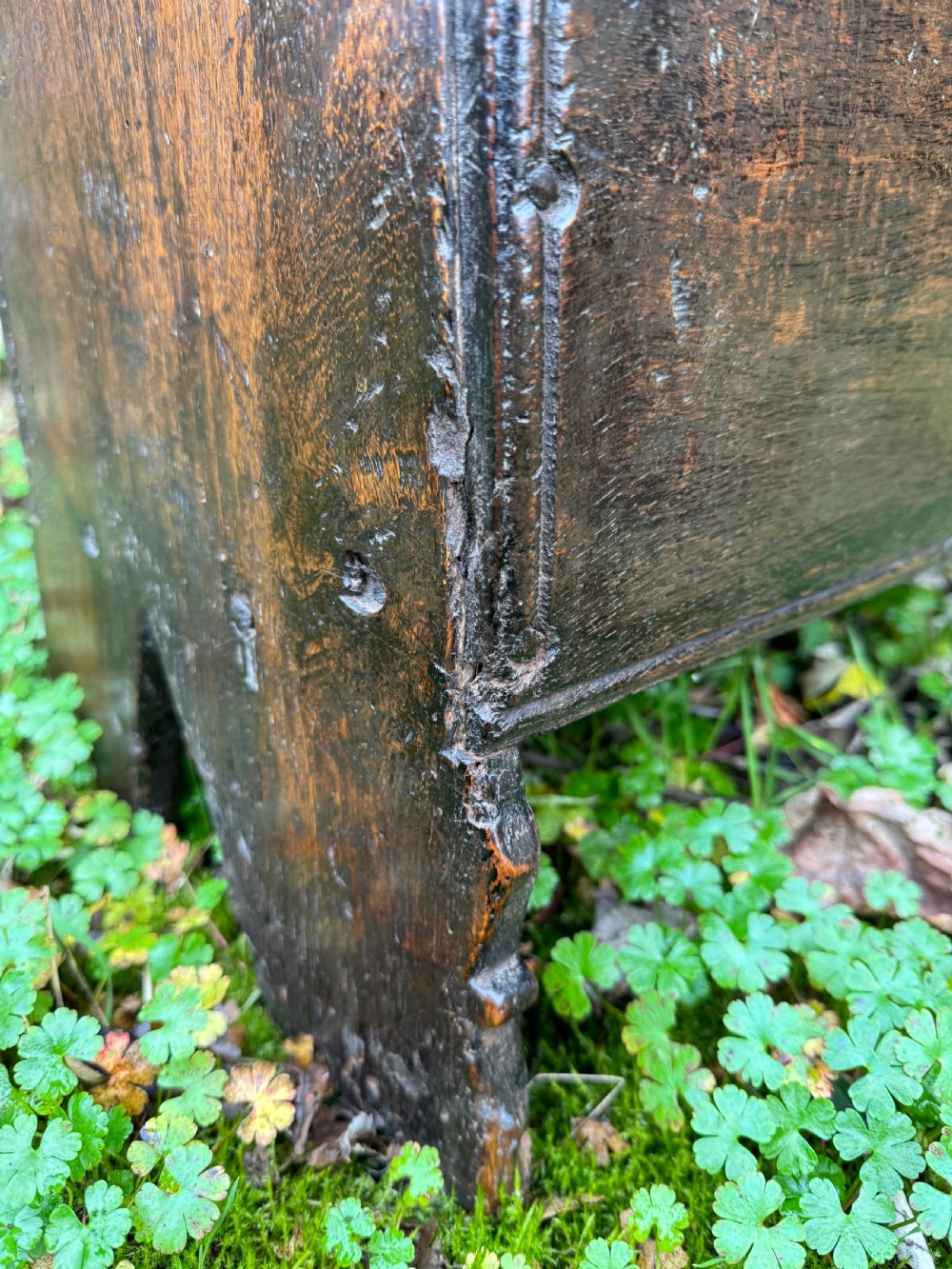 Early Oak Child’s Coffer View XIII
