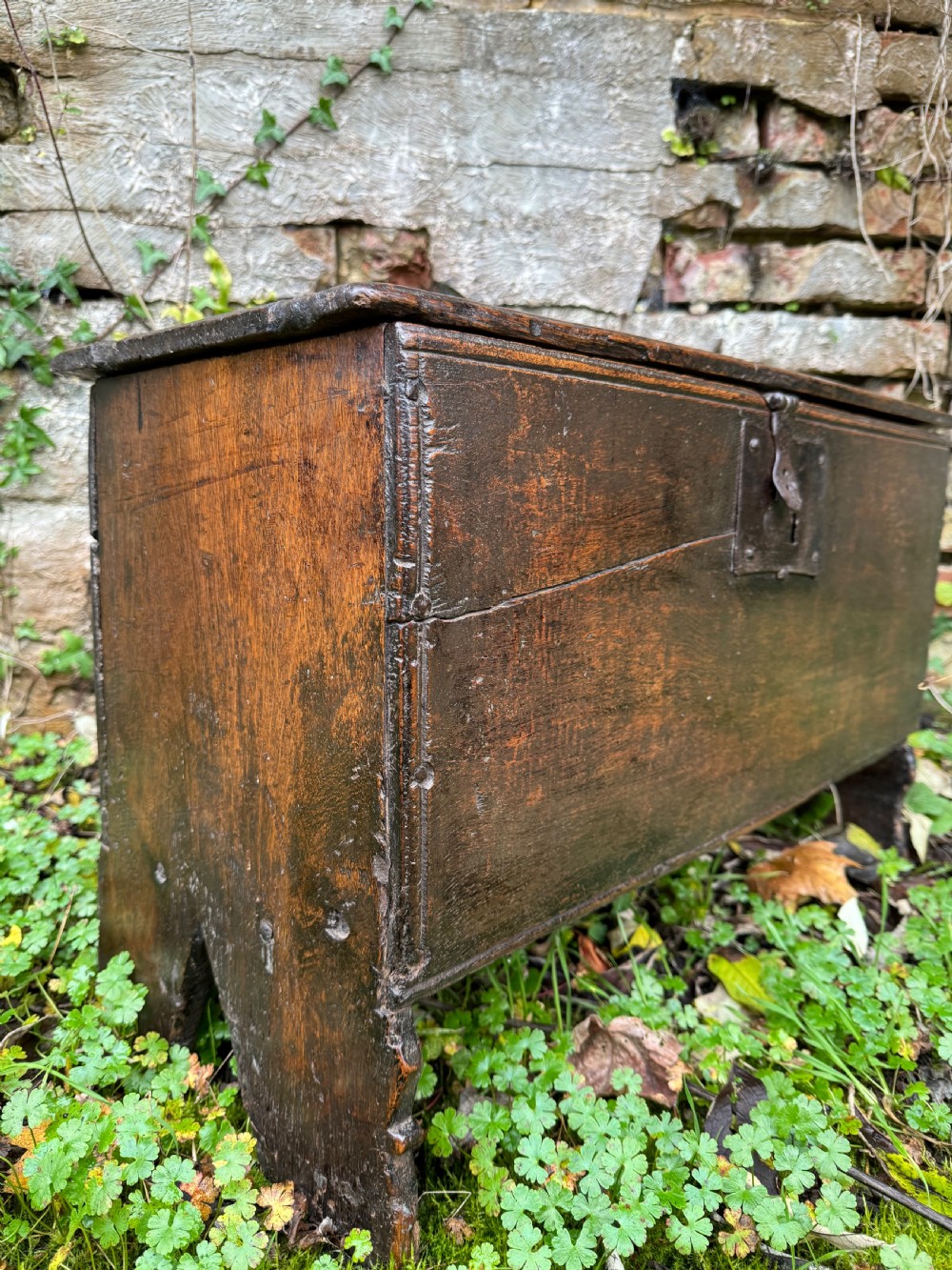 Early Oak Child’s Coffer View XIV