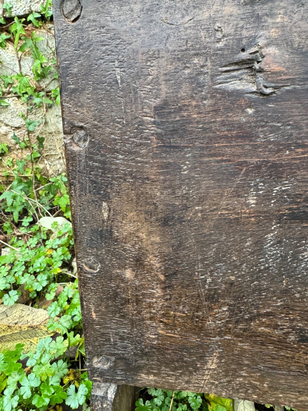 Early Oak Child’s Coffer View XXI