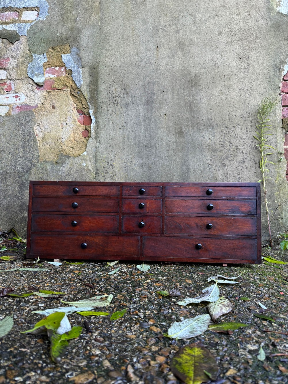 Antique Bank of Drawers  View II