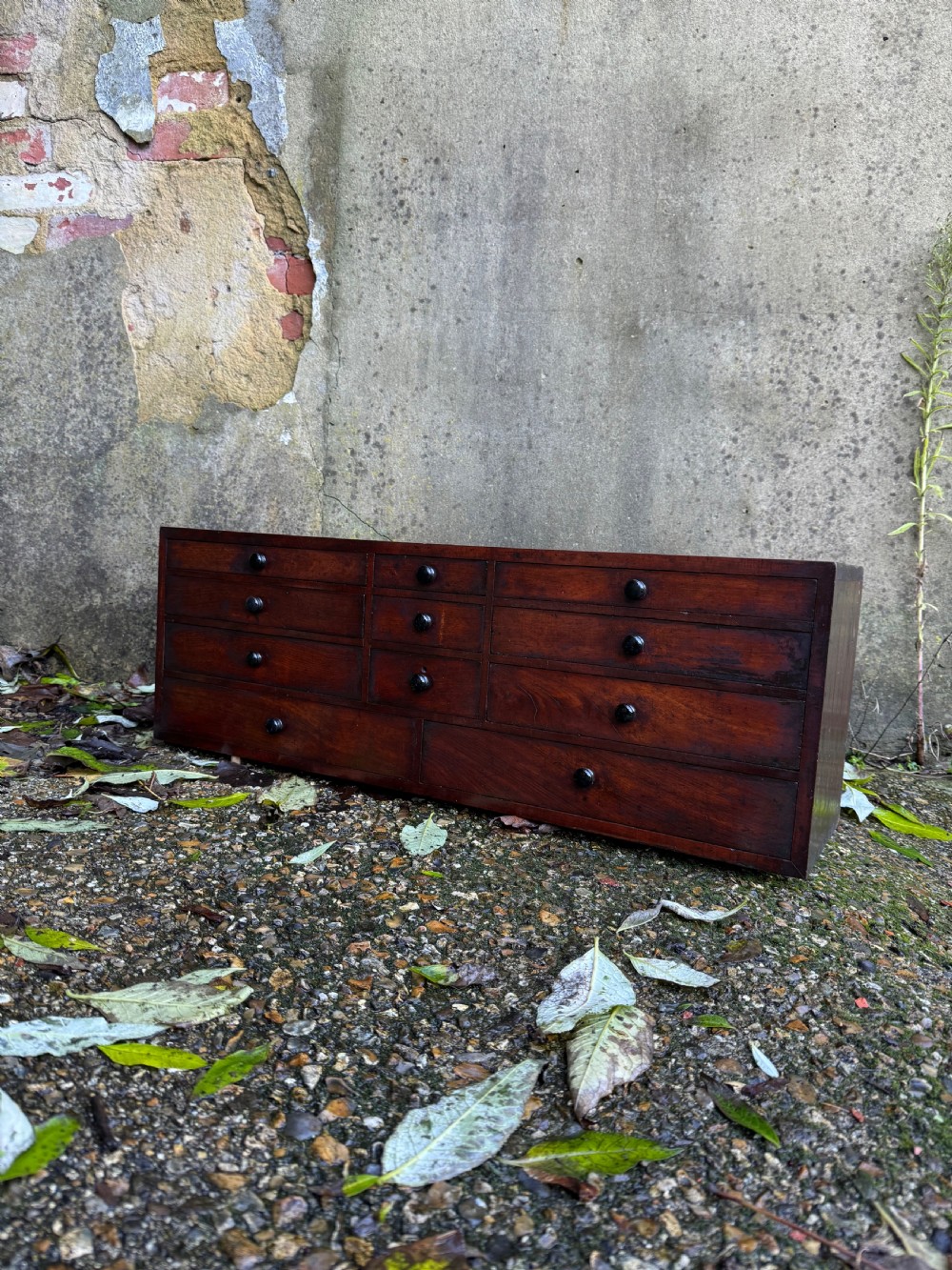 Antique Bank of Drawers  View V