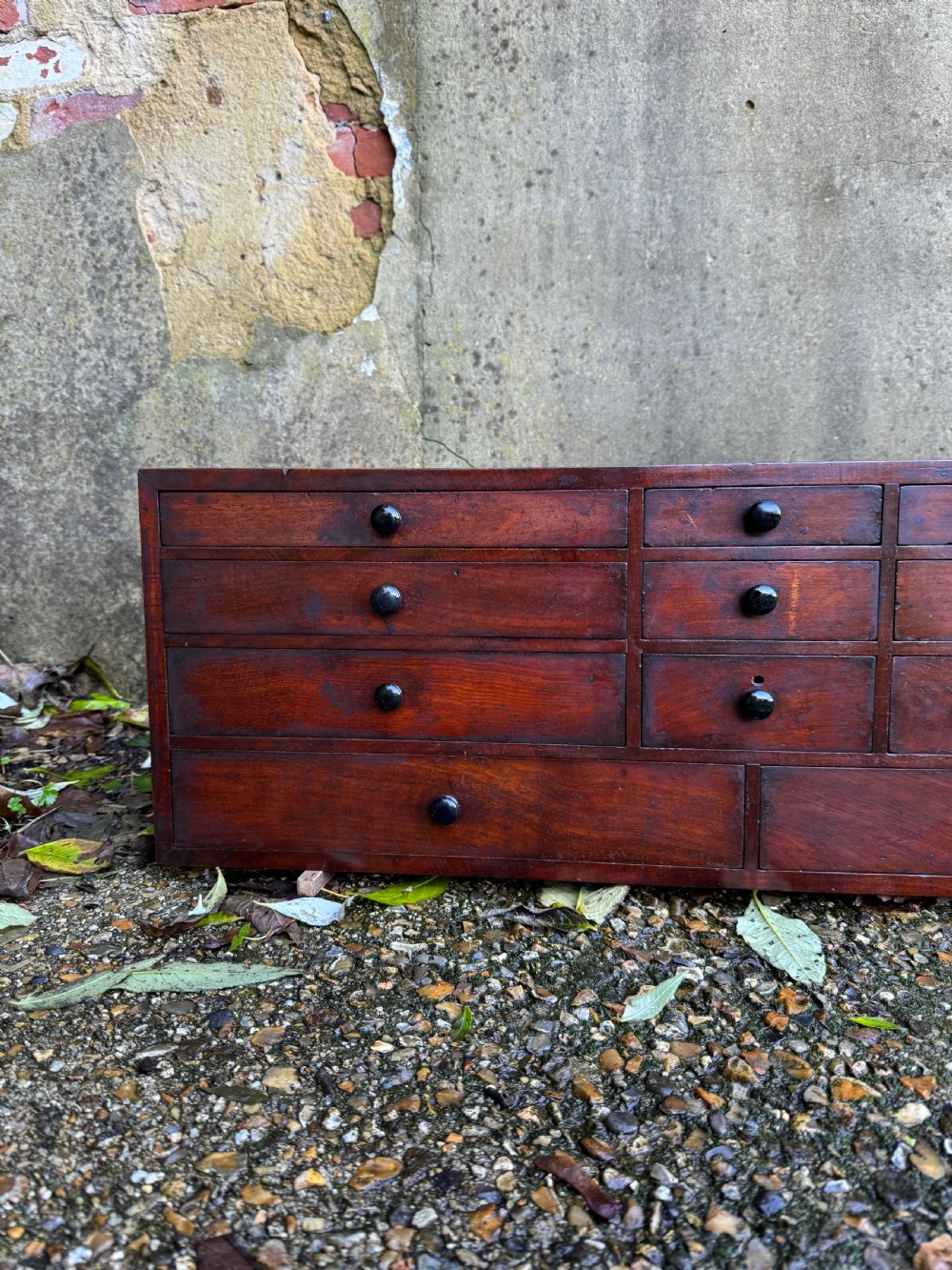 Antique Bank of Drawers  View IX