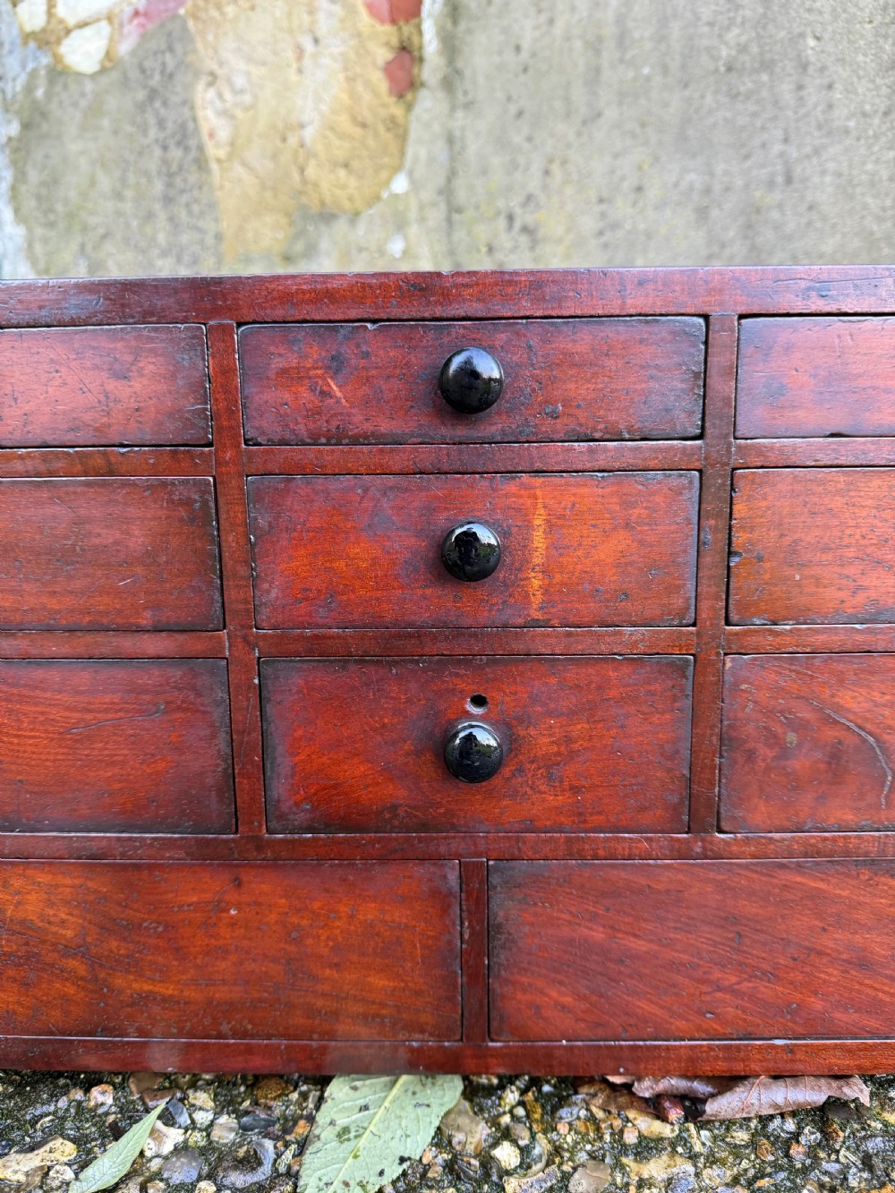 Antique Bank of Drawers  View XIII