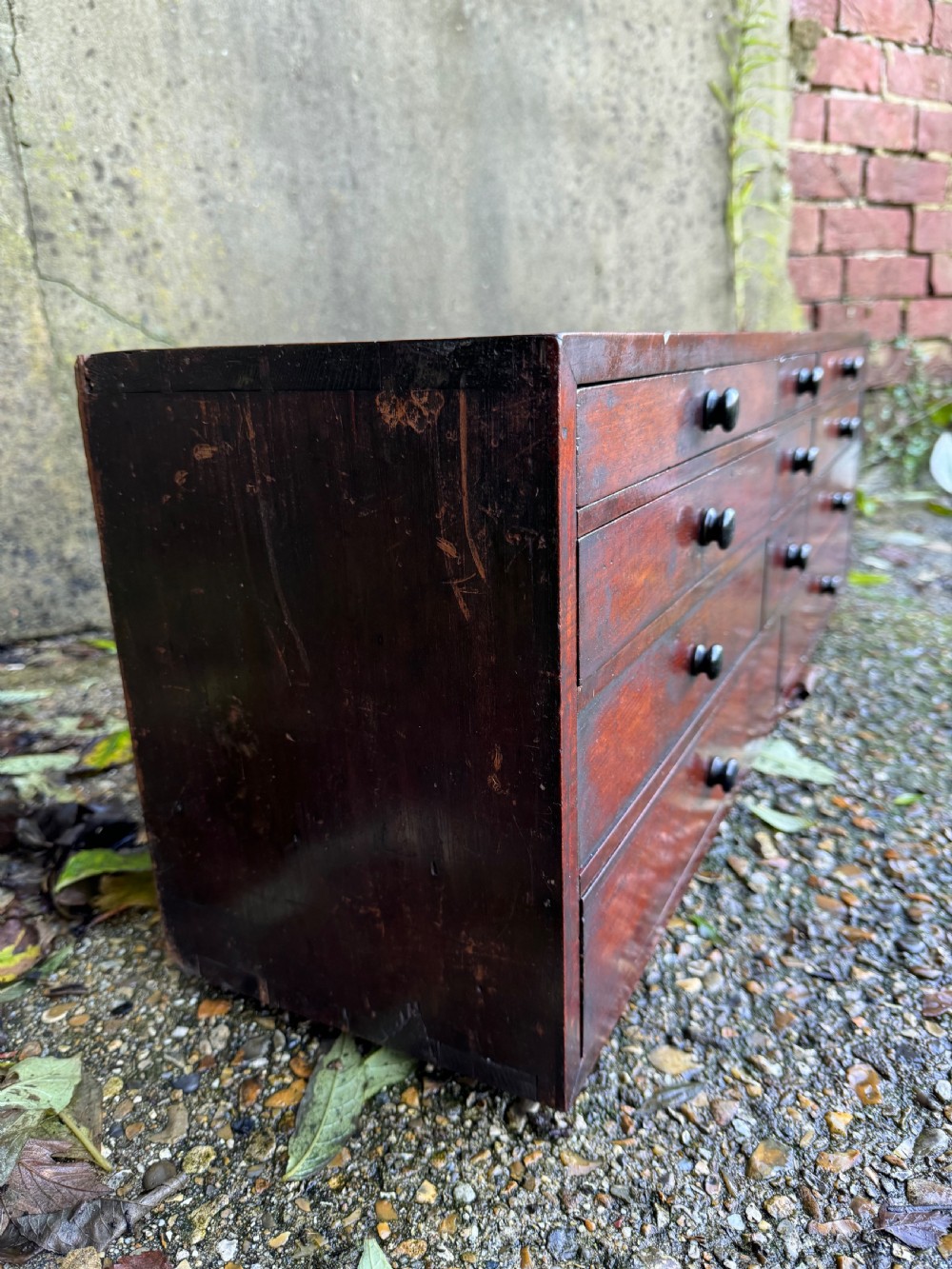 Antique Bank of Drawers  View XV