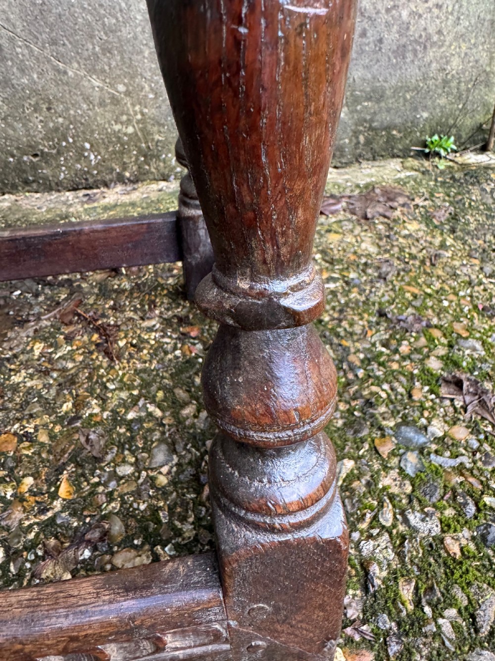 Early Oak Joint Stool View XIII
