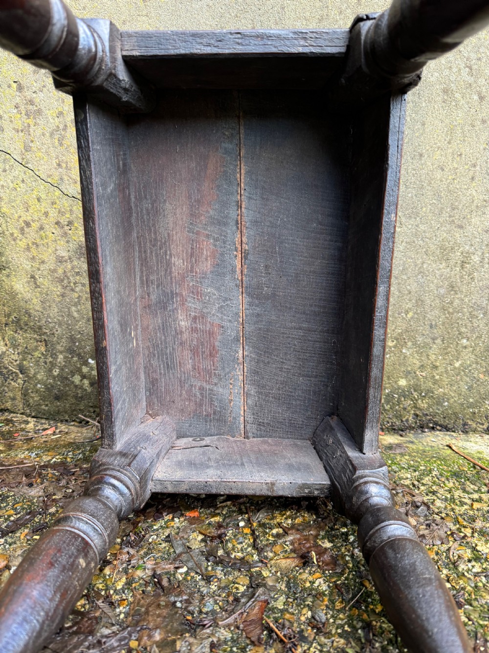 Early Oak Joint Stool View XVII