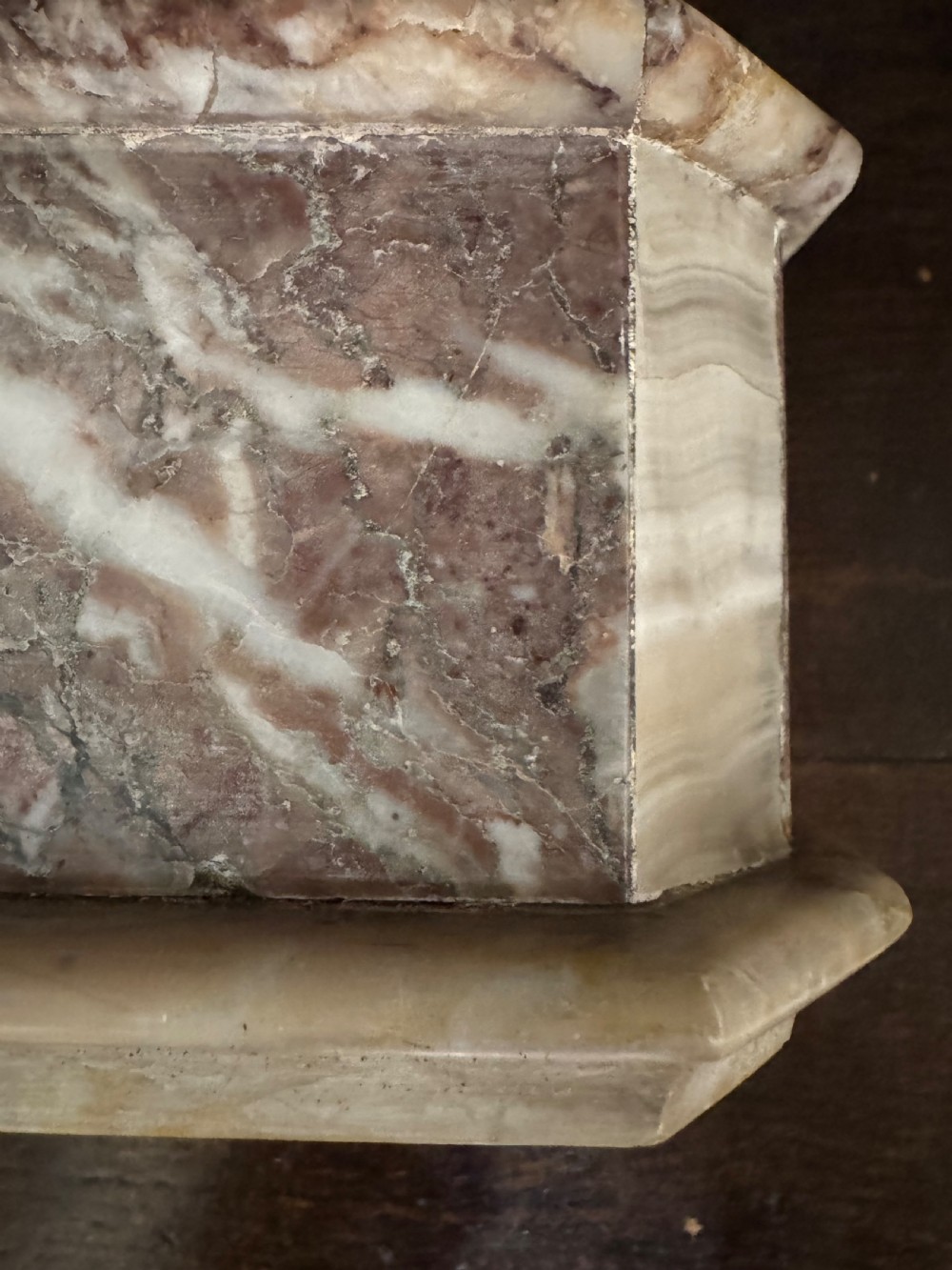 Antique Marble Casket View XVI