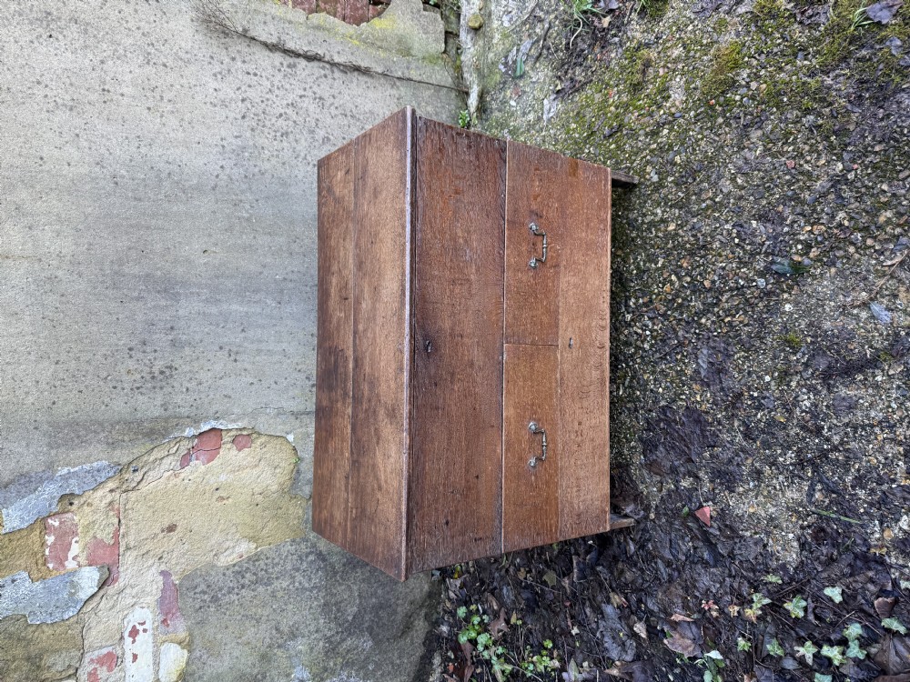 Early Oak Chest View V