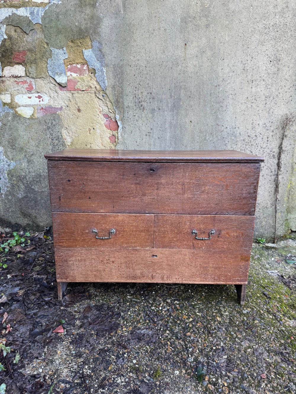 Early Oak Chest View VI