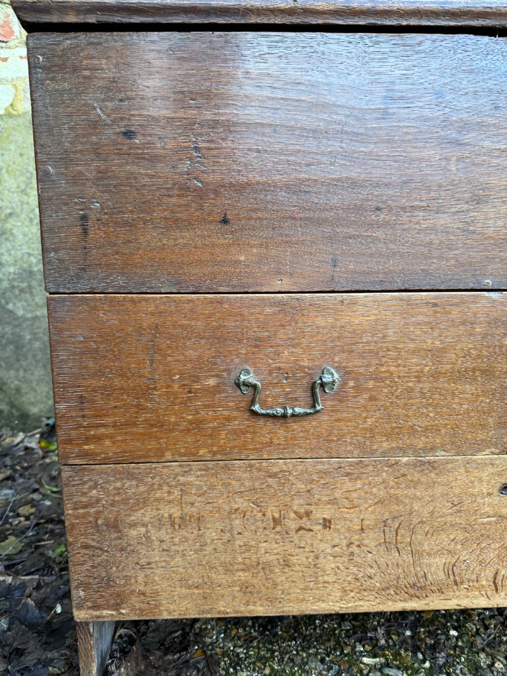 Early Oak Chest View VII