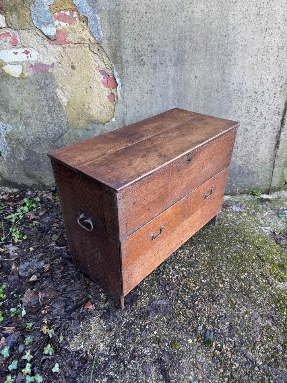 Early Oak Chest View X