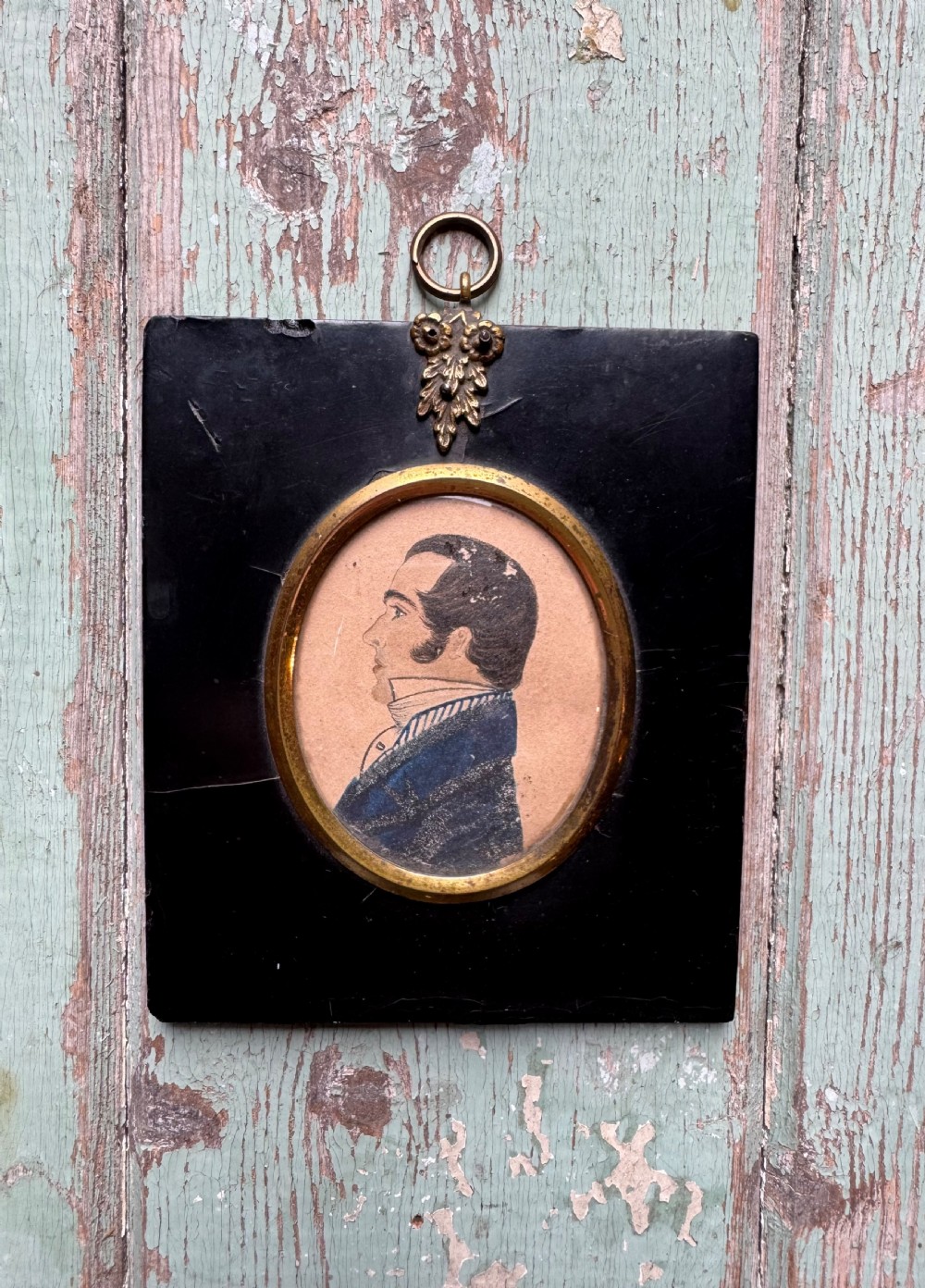 Antique Portrait Miniature 