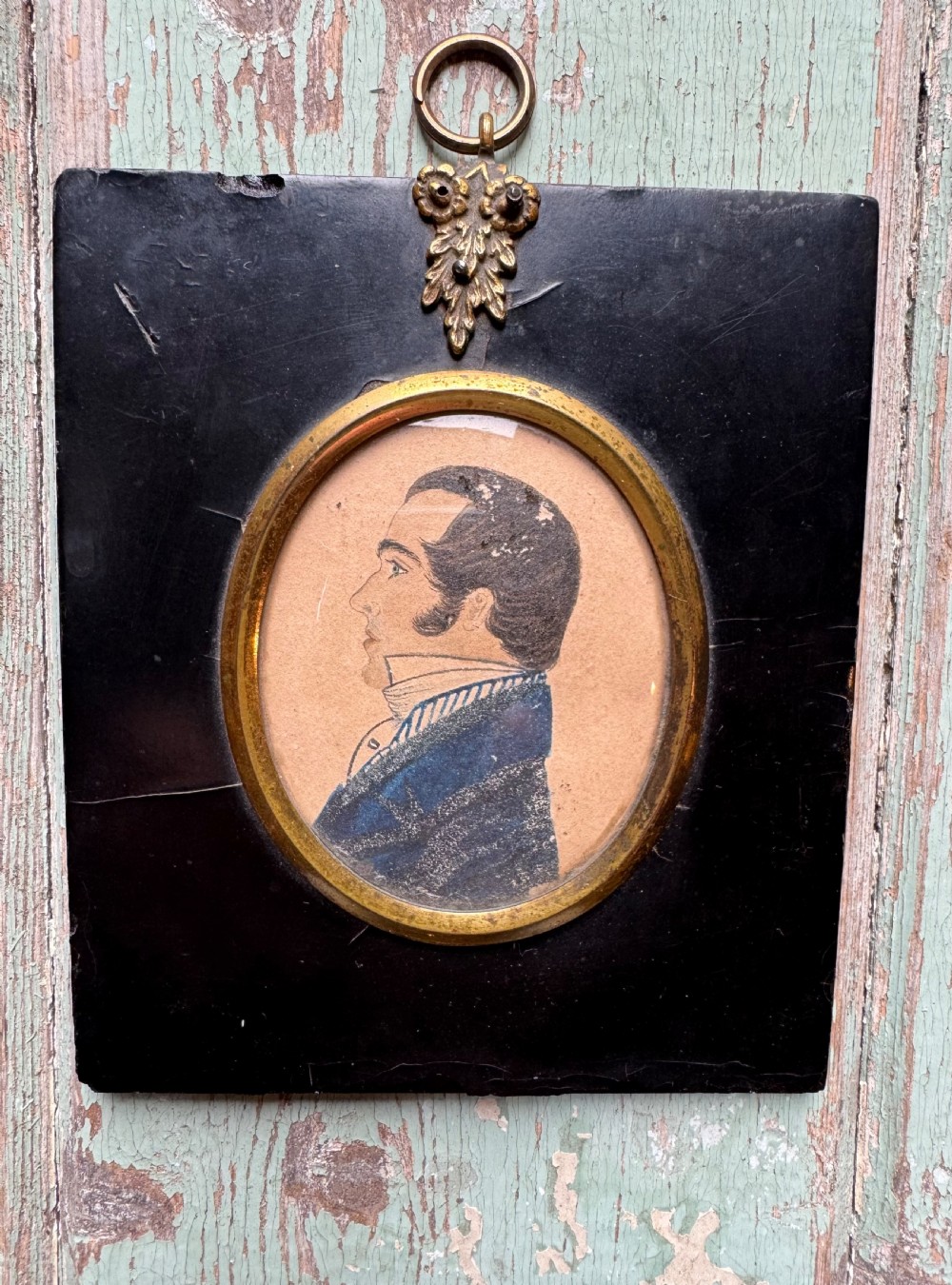Antique Portrait Miniature  View III