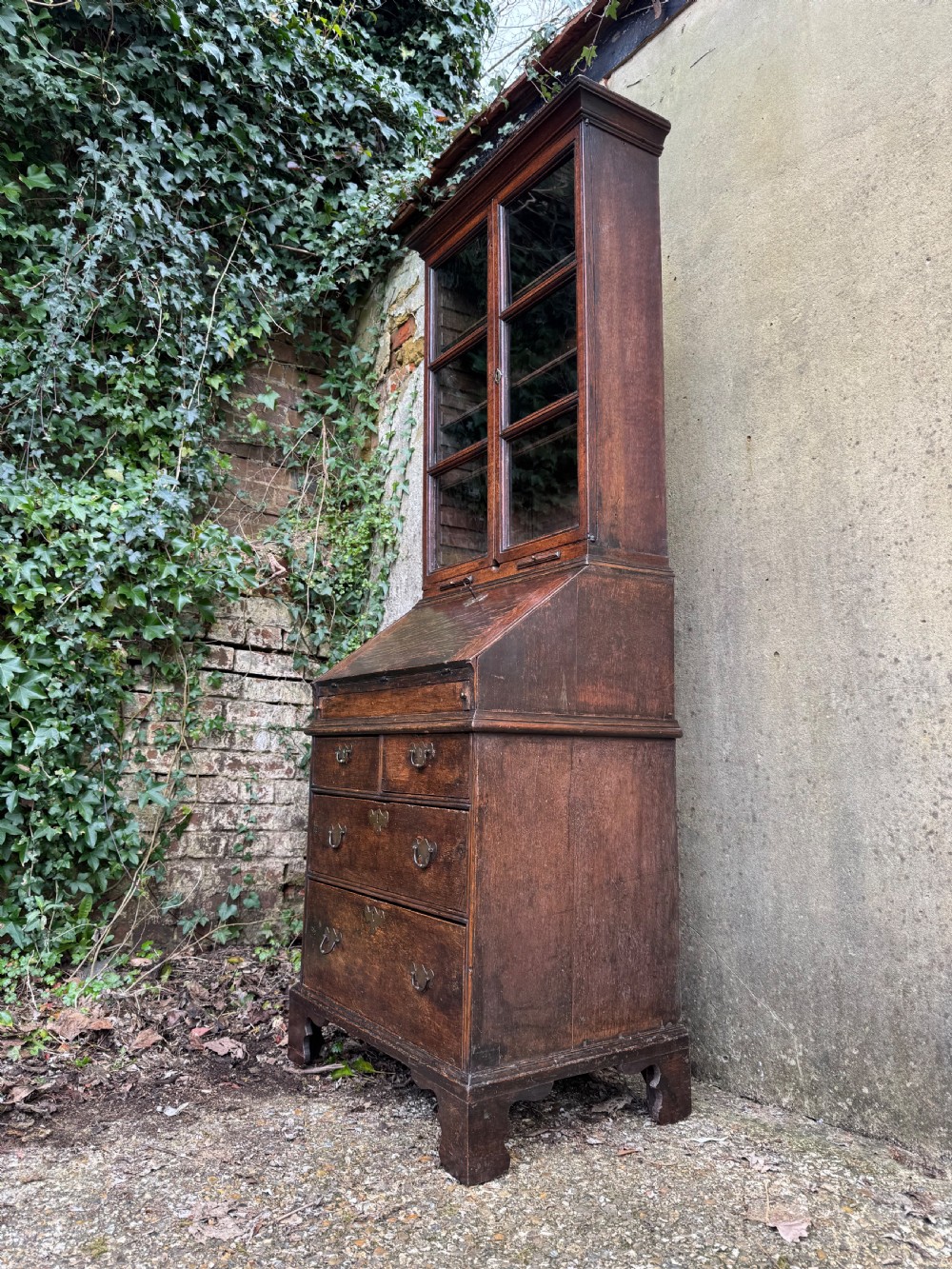 Antique Bureau Bookcase View II