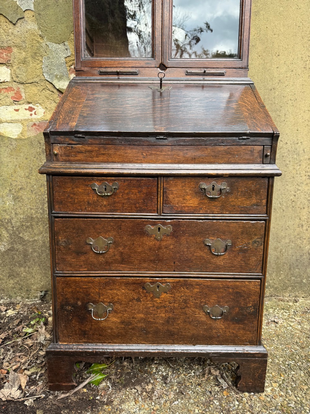 Antique Bureau Bookcase View VII