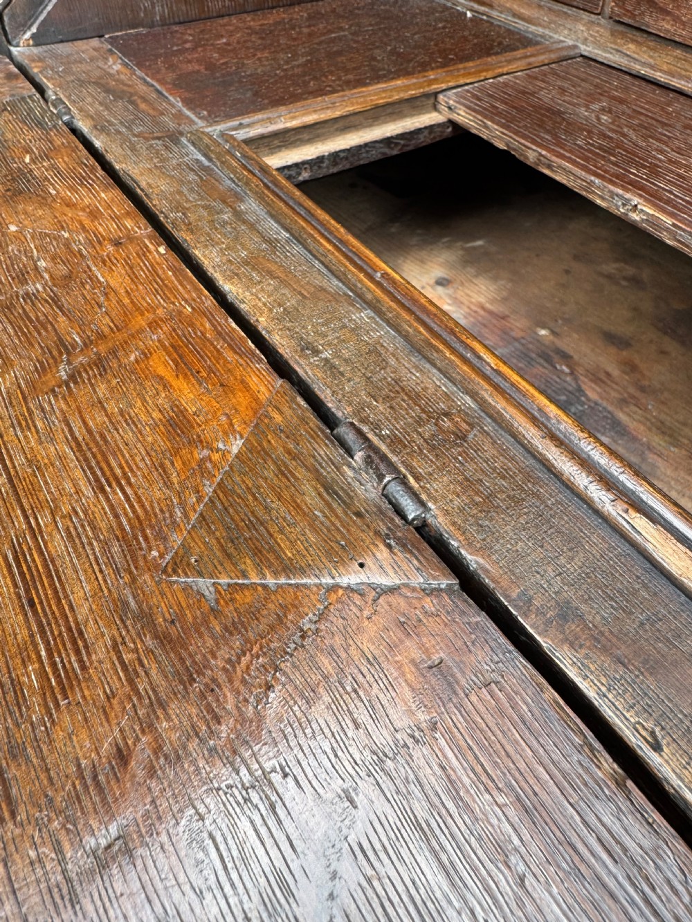 Antique Bureau Bookcase View XI