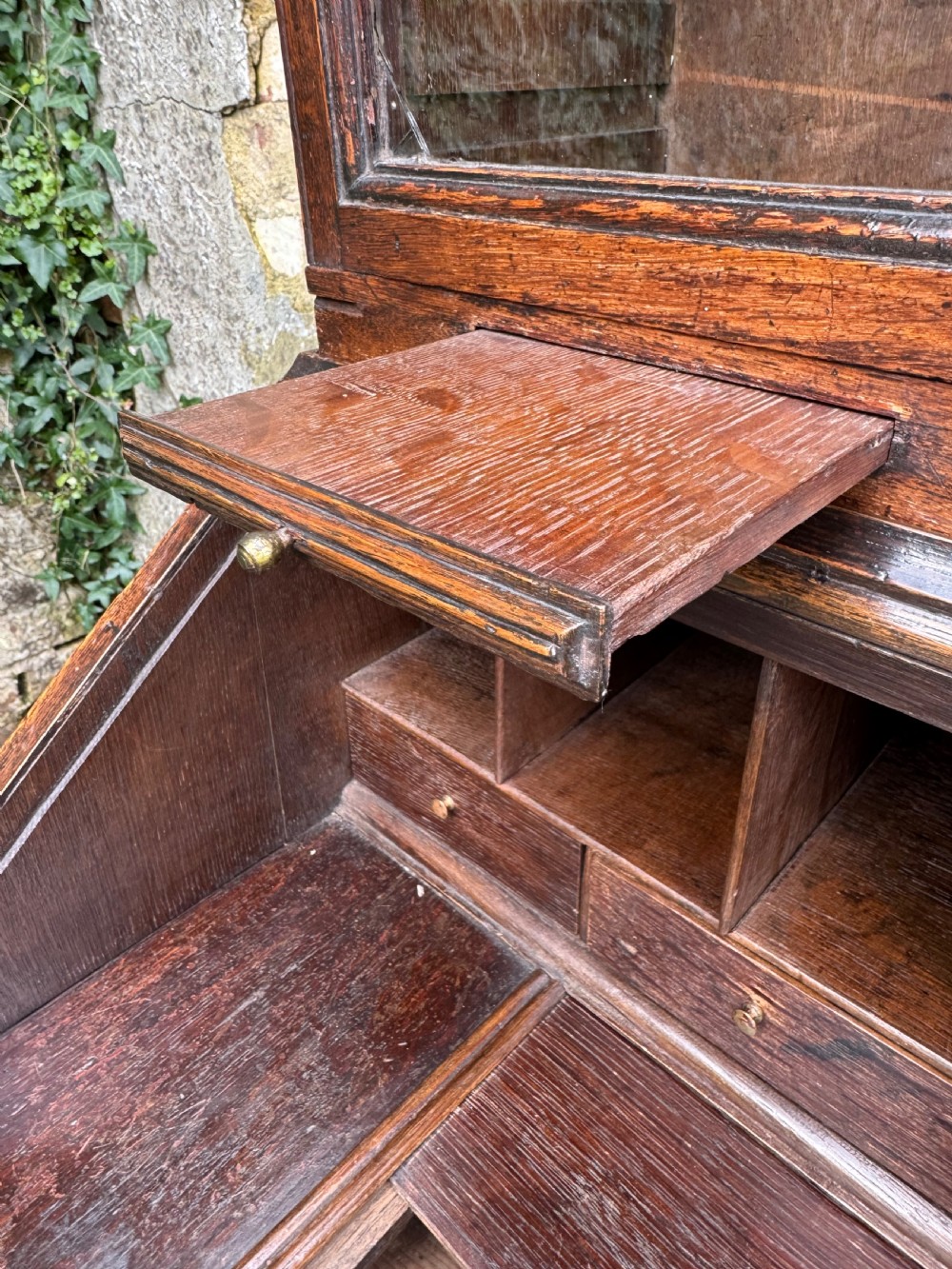Antique Bureau Bookcase View XIII