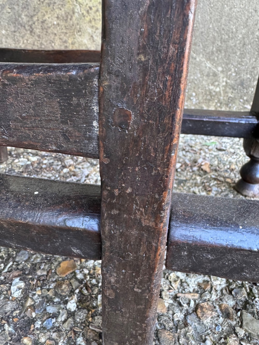 Early Oak Gateleg Table View VII