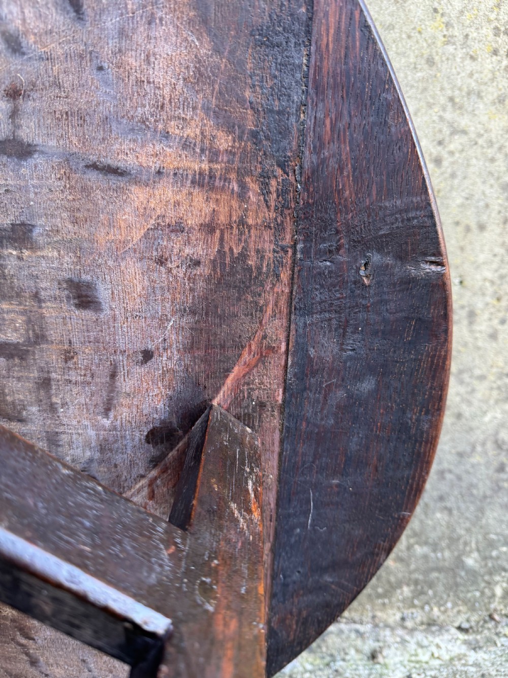 Early Oak Gateleg Table View XVIII