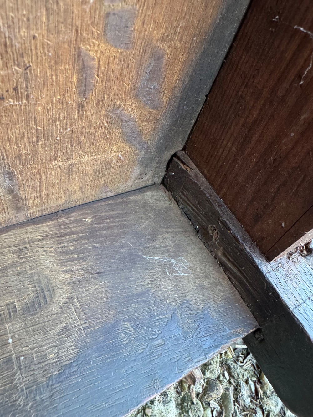 Early Oak Gateleg Table View XX
