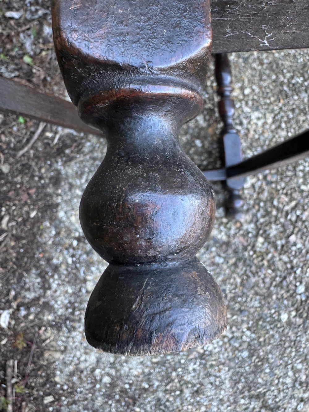Early Oak Gateleg Table View XXI