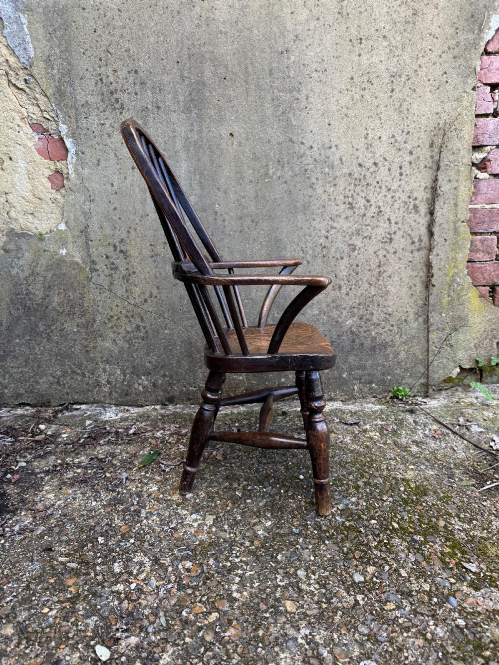 Antique Child’s Windsor Chair View IV
