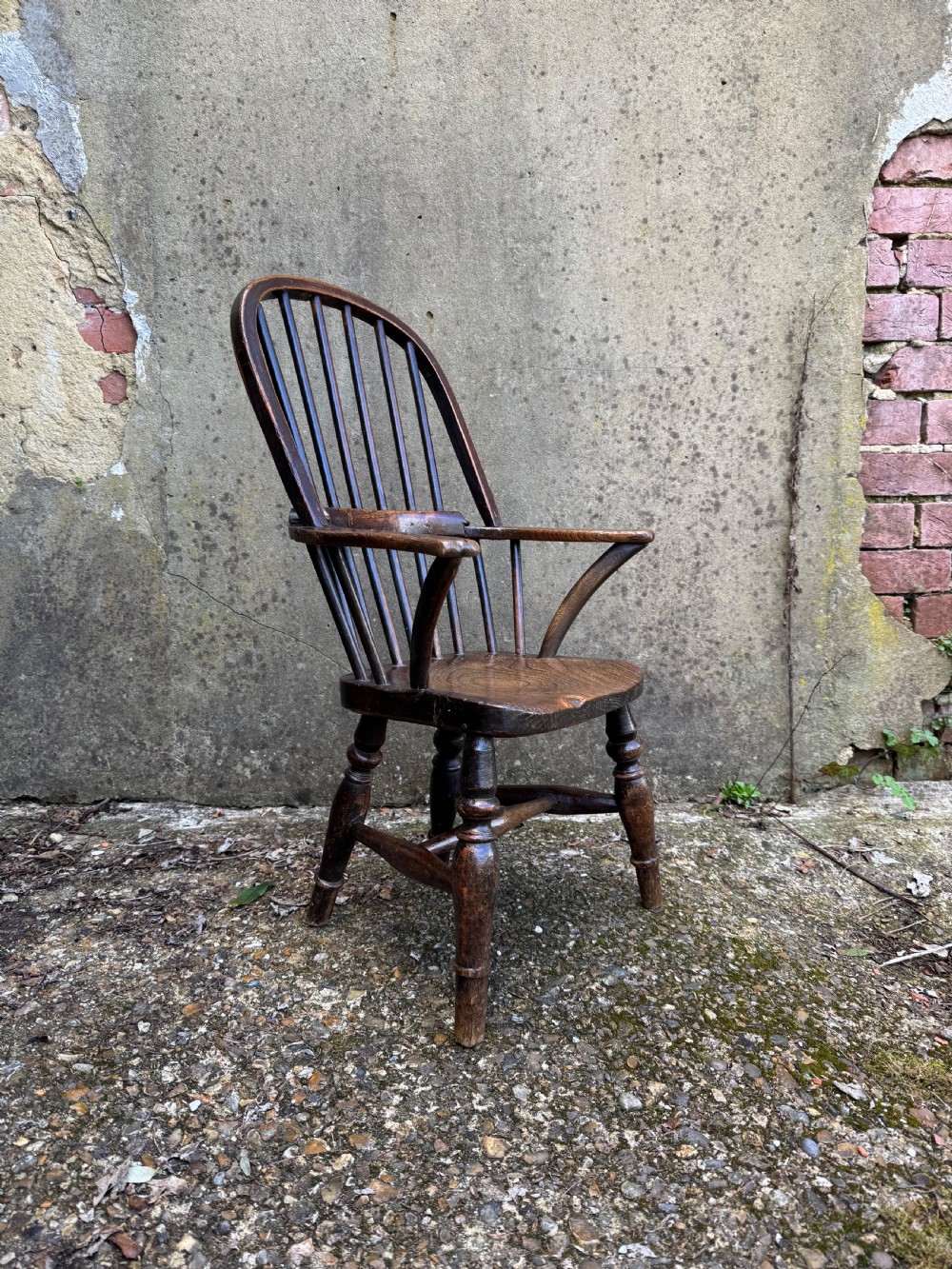 Antique Child’s Windsor Chair View VI
