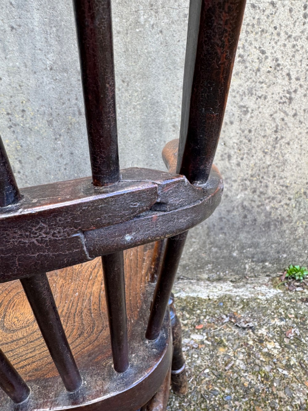 Antique Child’s Windsor Chair View XI