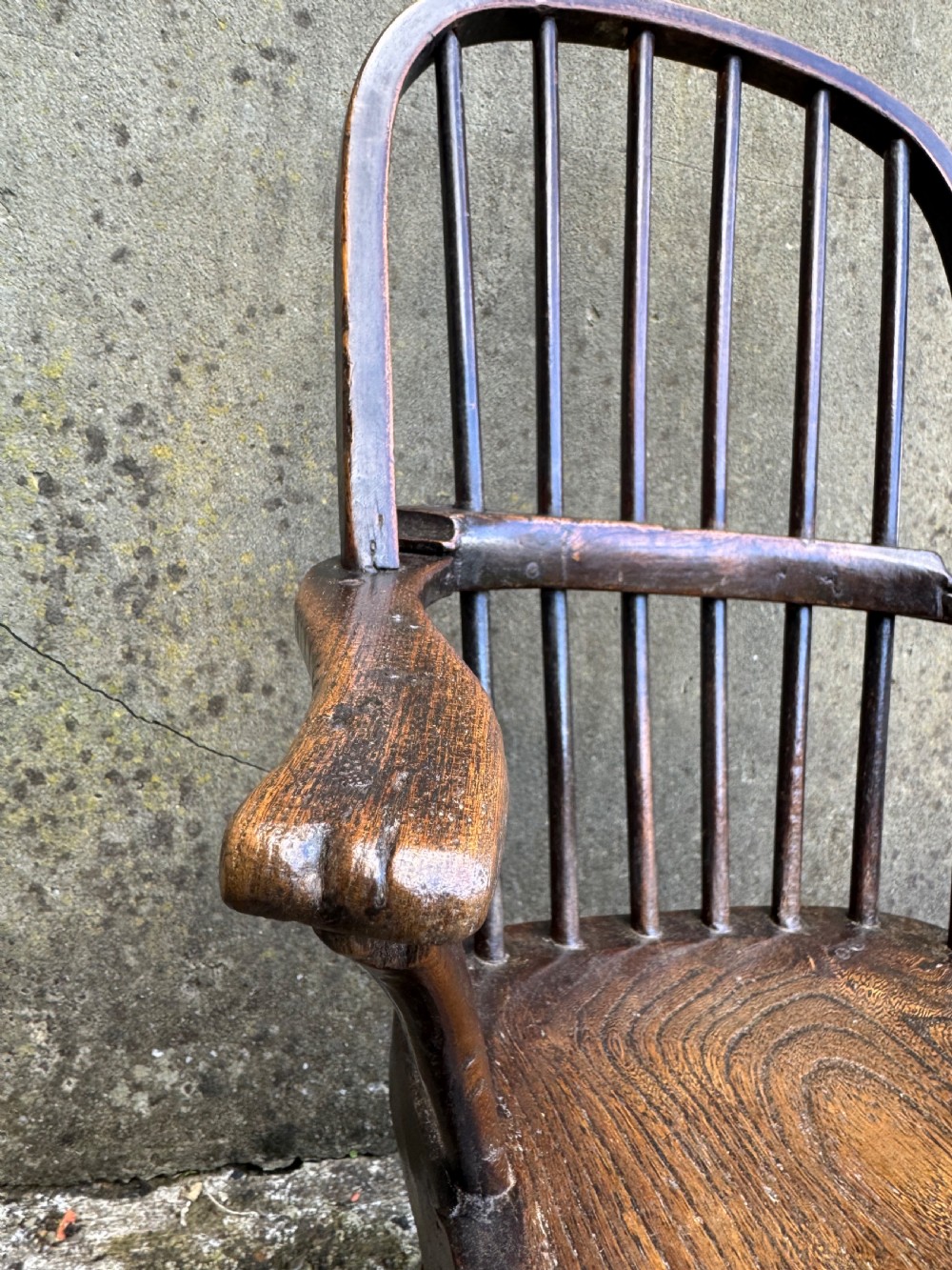 Antique Child’s Windsor Chair View XV
