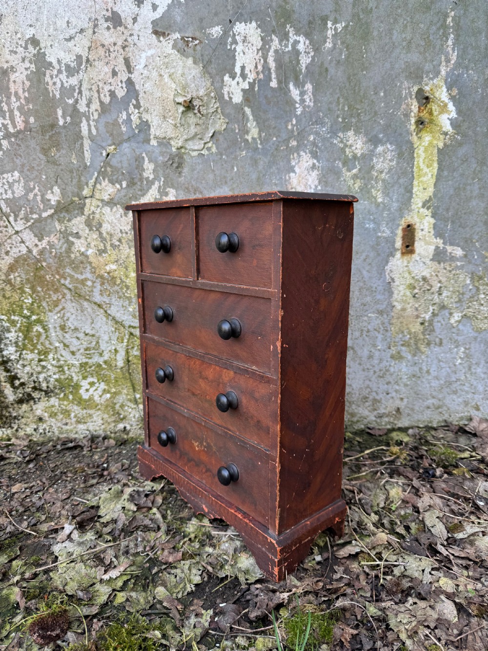 Antique Table Top Chest of Drawers  View IX