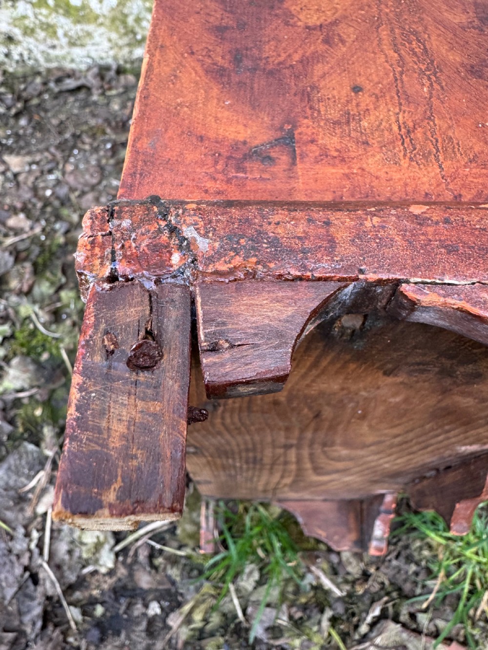 Antique Table Top Chest of Drawers  View XXII