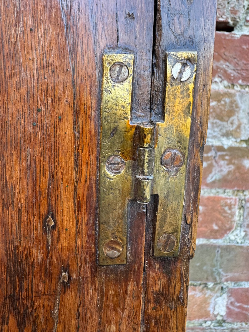 Early Oak Wall Cupboard  View VIII