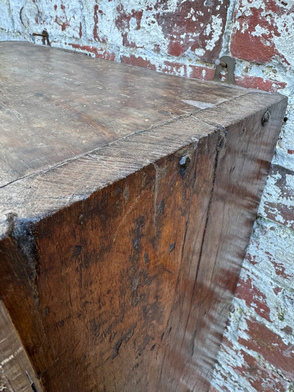 Early Oak Wall Cupboard  View XV