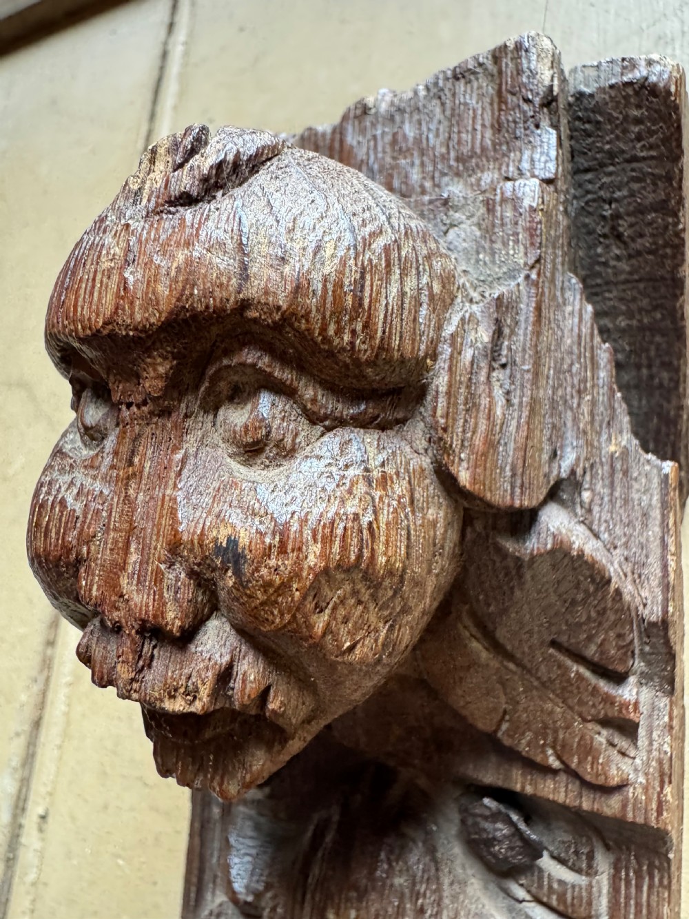 Early Oak Carving  View V