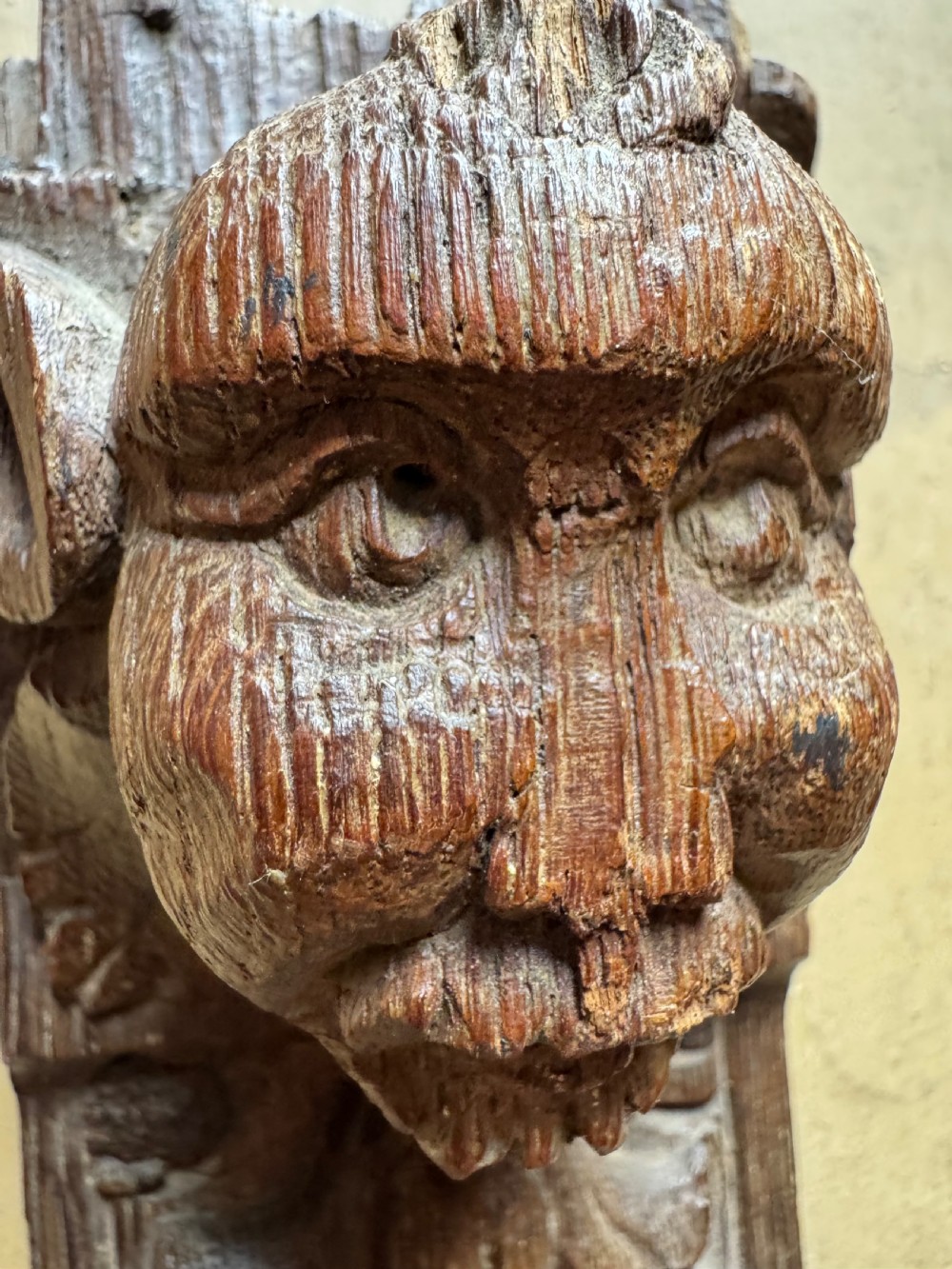Early Oak Carving  View XII