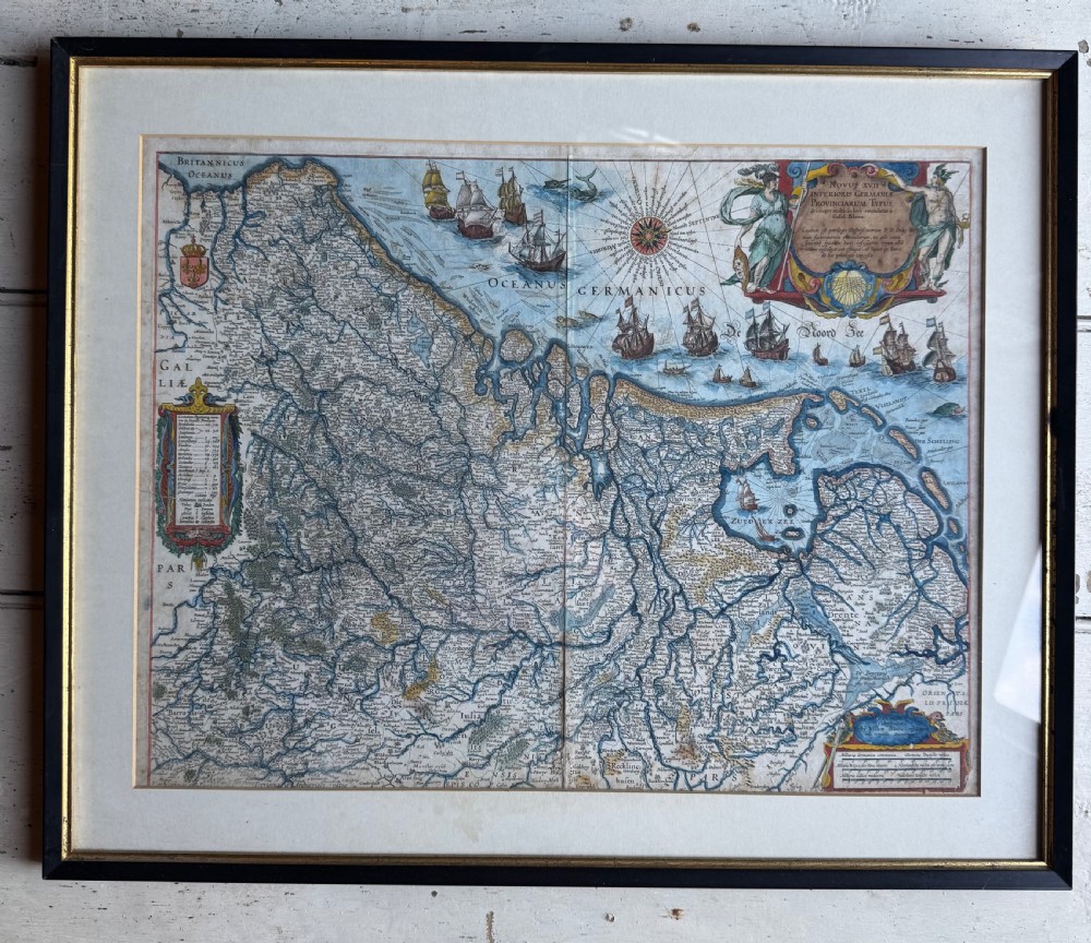Antique Map of the Netherlands  View III