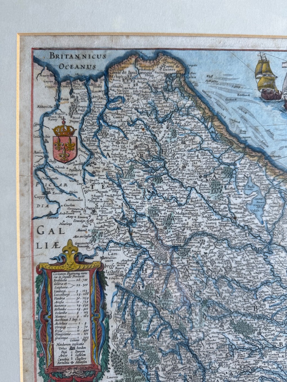 Antique Map of the Netherlands  View VII