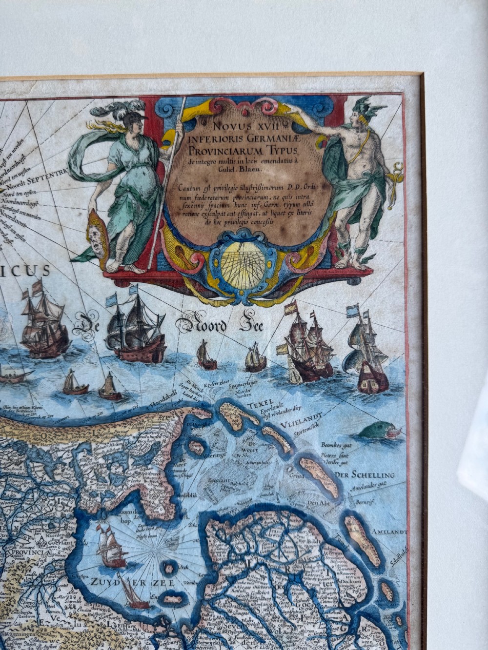 Antique Map of the Netherlands  View IX