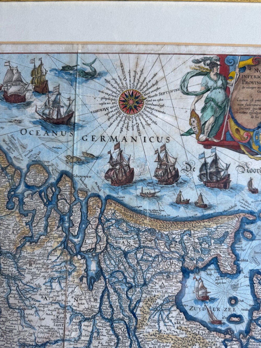 Antique Map of the Netherlands  View XII