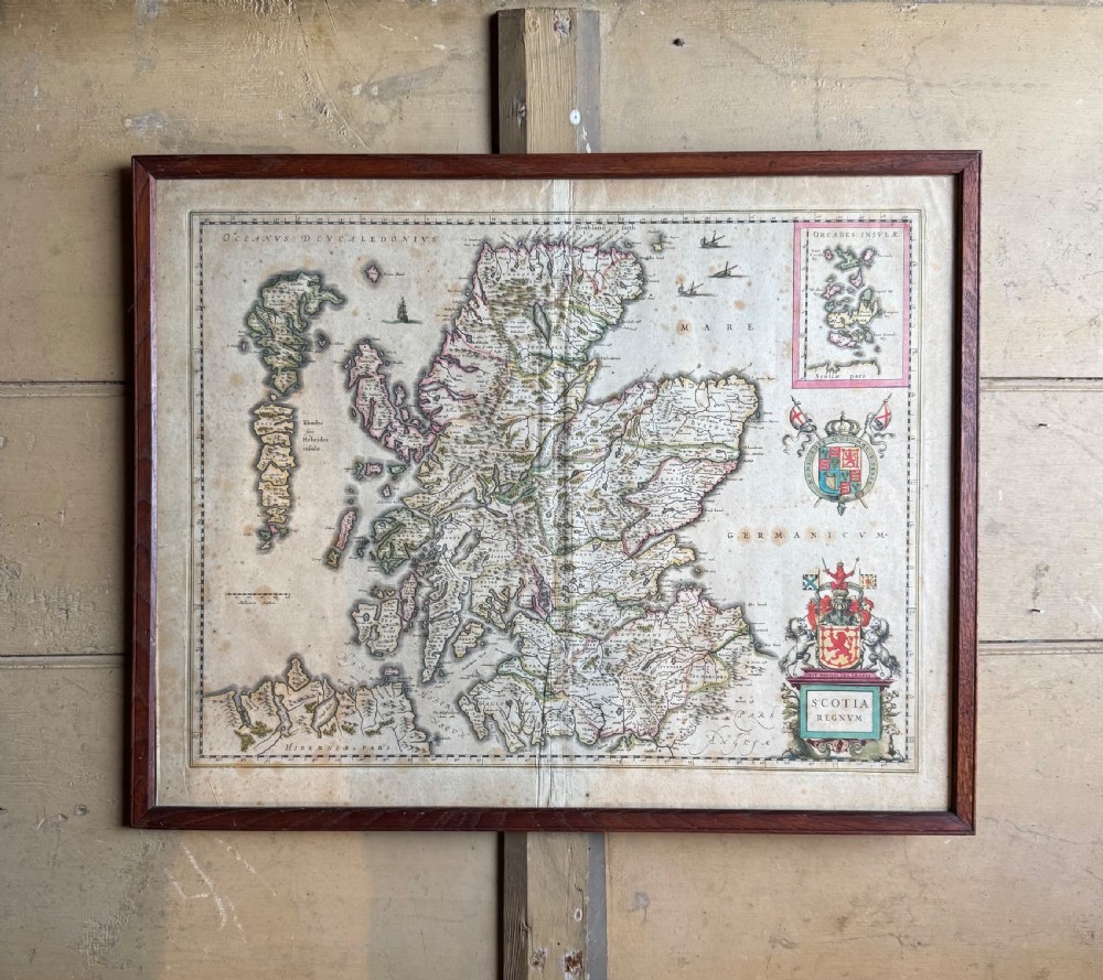 Antique Map of Scotland 