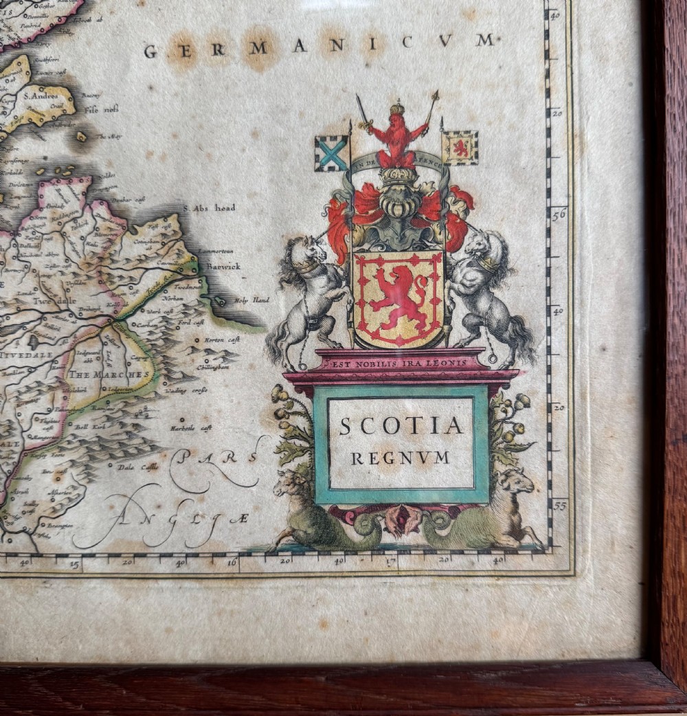 Antique Map of Scotland  View II