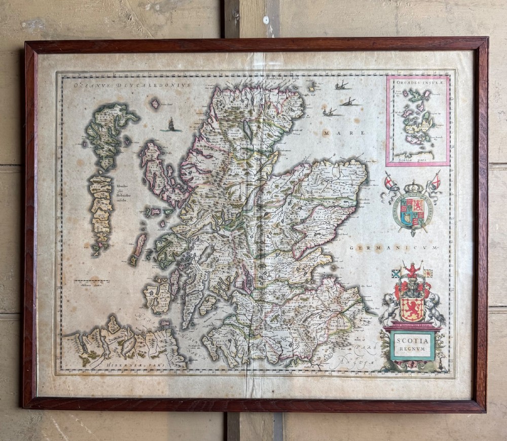 Antique Map of Scotland  View III
