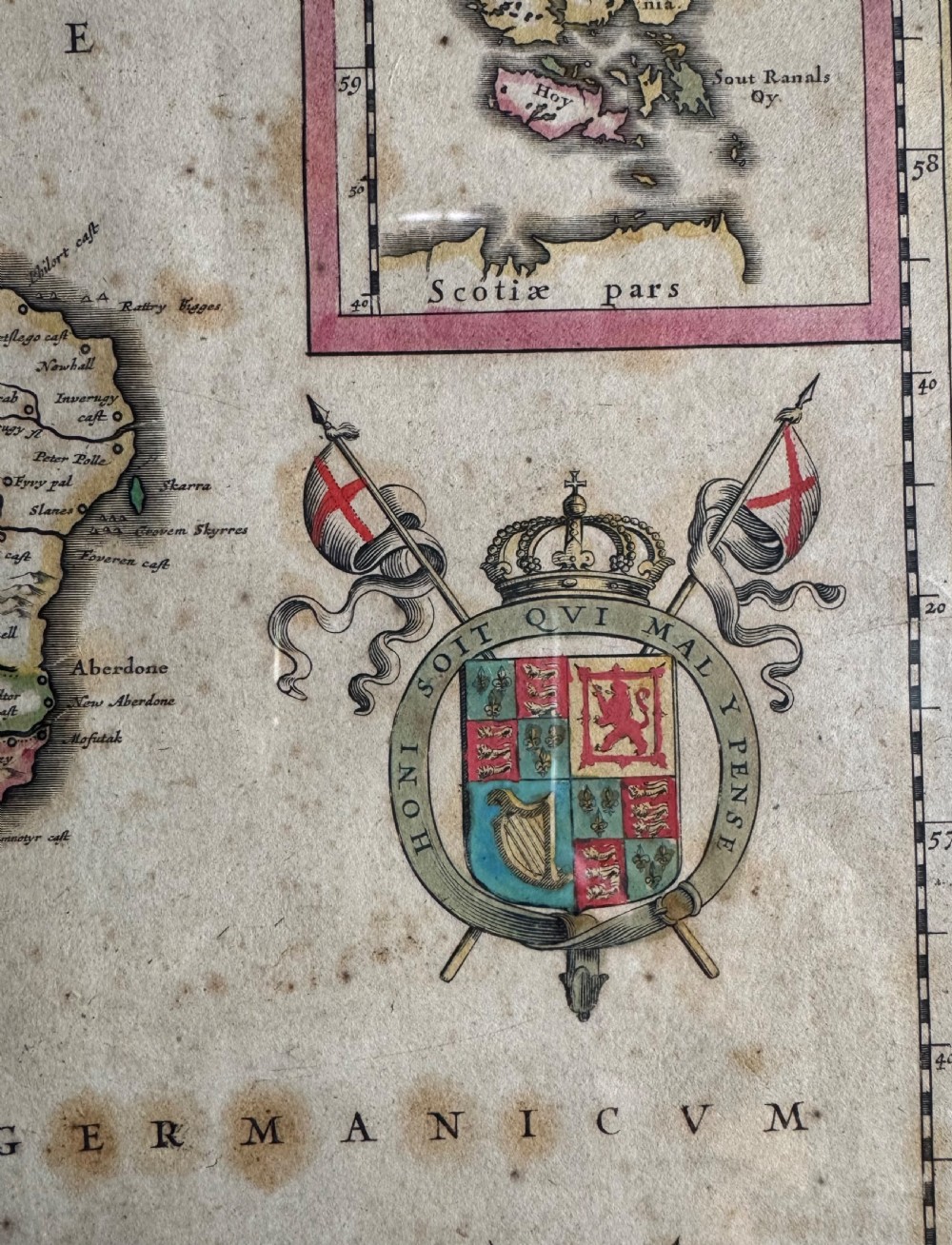 Antique Map of Scotland  View IV