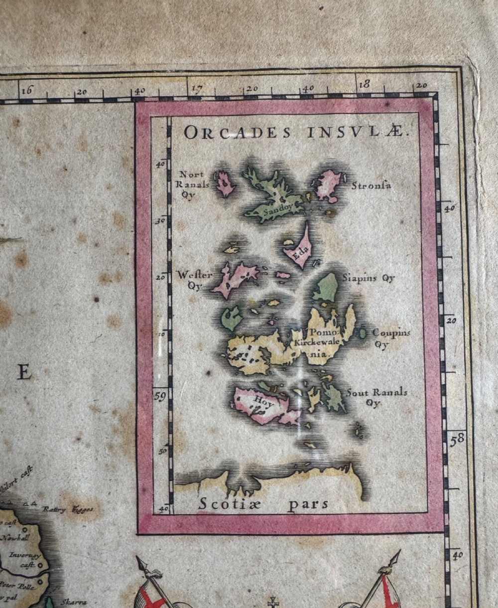 Antique Map of Scotland  View V