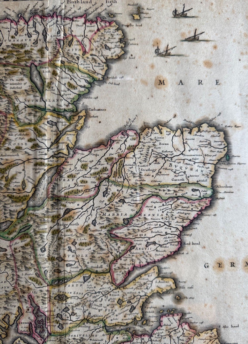 Antique Map of Scotland  View VI