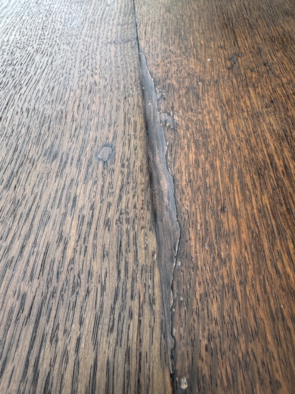 Antique Refectory Table View XV