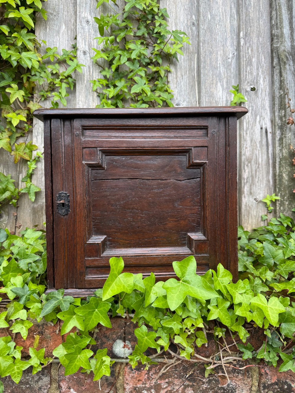 Early Oak Spice Cupboard 