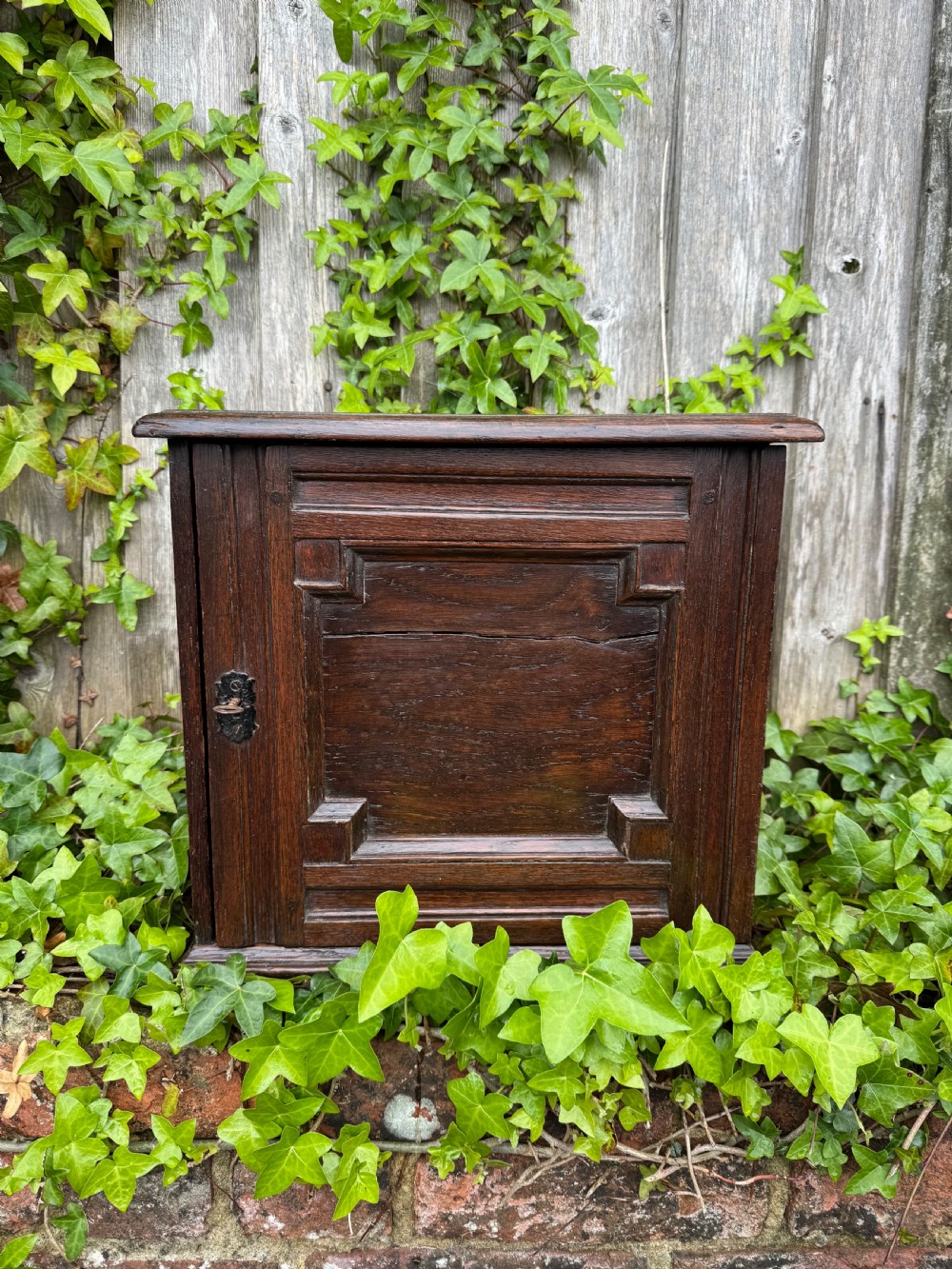 Early Oak Spice Cupboard  View IV
