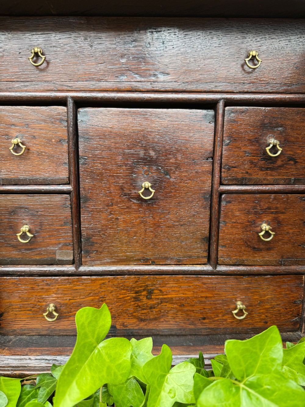 Early Oak Spice Cupboard  View IX